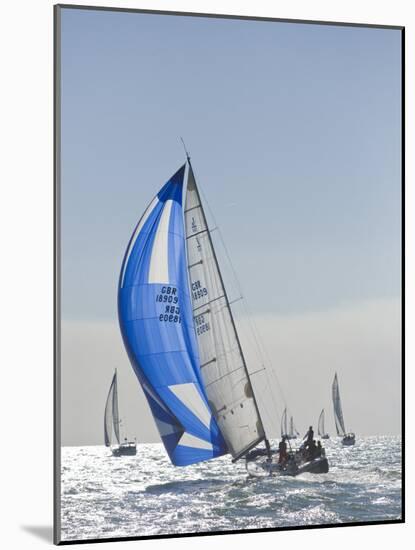 Harvest Moon Regatta, Galveston, Texas, USA-Russell Young-Mounted Photographic Print