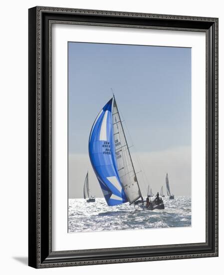 Harvest Moon Regatta, Galveston, Texas, USA-Russell Young-Framed Photographic Print