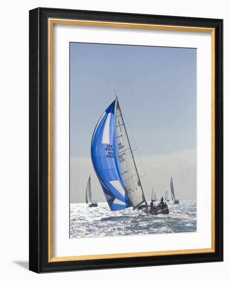 Harvest Moon Regatta, Galveston, Texas, USA-Russell Young-Framed Photographic Print