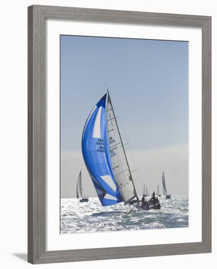 Harvest Moon Regatta, Galveston, Texas, USA-Russell Young-Framed Photographic Print