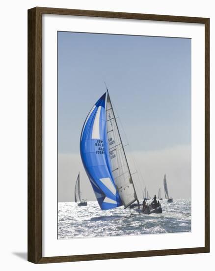 Harvest Moon Regatta, Galveston, Texas, USA-Russell Young-Framed Photographic Print