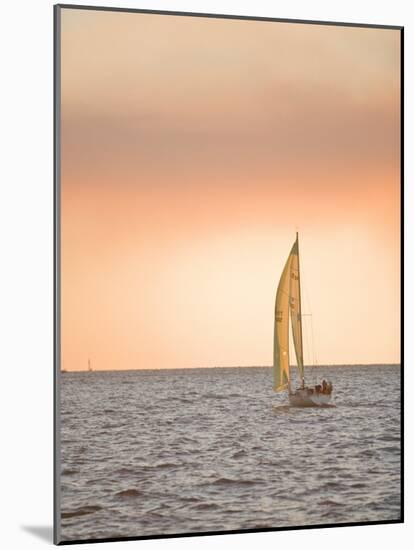 Harvest Moon Regatta, Galveston, Texas, USA-Russell Young-Mounted Photographic Print