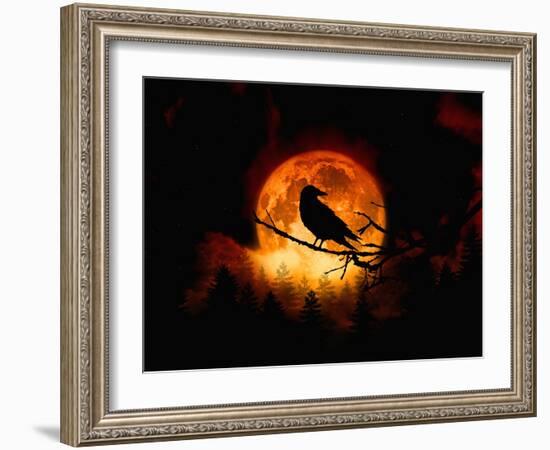 Harvest Moon-Julie Fain-Framed Art Print