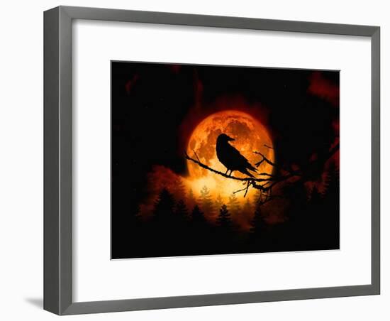 Harvest Moon-Julie Fain-Framed Art Print