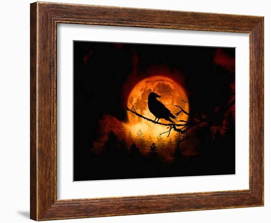 Harvest Moon-Julie Fain-Framed Art Print