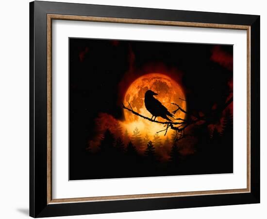 Harvest Moon-Julie Fain-Framed Art Print