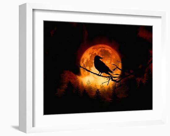 Harvest Moon-Julie Fain-Framed Art Print