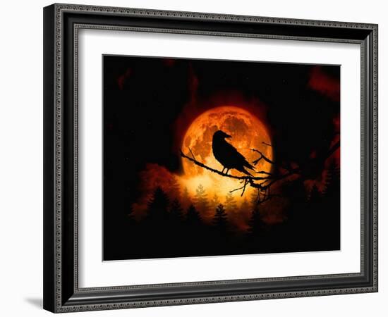 Harvest Moon-Julie Fain-Framed Art Print