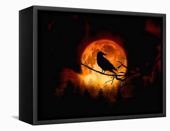 Harvest Moon-Julie Fain-Framed Stretched Canvas