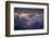 Harvest Moonlight Fog & City San Francisco Golden Gate Bridge-Vincent James-Framed Photographic Print