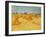 Harvest. Oil on canvas.-Vincent van Gogh-Framed Giclee Print