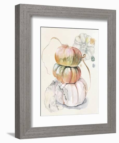 Harvest Pumpkins I-Jennifer Parker-Framed Art Print