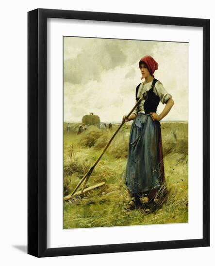 Harvest Time, 1890-Julien Dupré-Framed Giclee Print