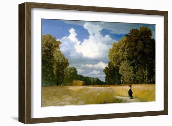 Harvest Time-Robert Zünd-Framed Giclee Print