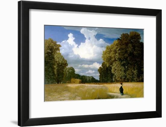 Harvest Time-Robert Zünd-Framed Giclee Print