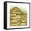 Harvester Ant Colony Cross Section. Insects, Biology-Encyclopaedia Britannica-Framed Stretched Canvas