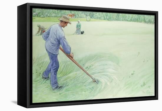 Harvesters, 1915-Carl Larsson-Framed Premier Image Canvas