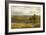 Harvesting near Barrow, Derby-George Turner-Framed Giclee Print