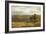 Harvesting near Barrow, Derby-George Turner-Framed Giclee Print