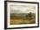 Harvesting near Barrow, Derby-George Turner-Framed Giclee Print