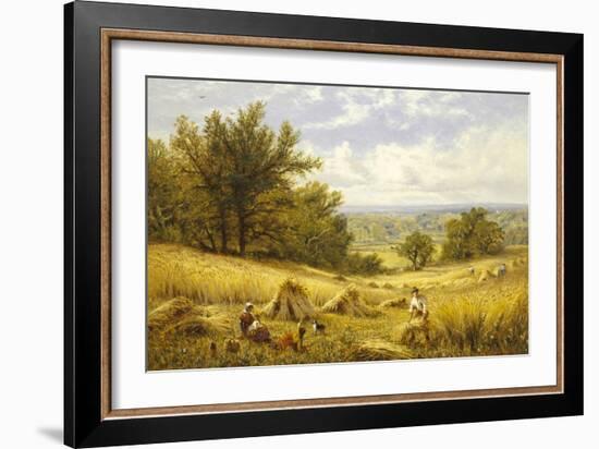 Harvesting-Alfred Augustus Glendenning-Framed Giclee Print