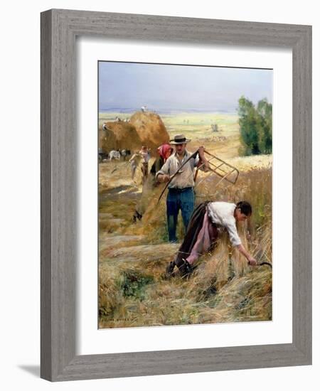 Harvesting-Julien Dupré-Framed Giclee Print