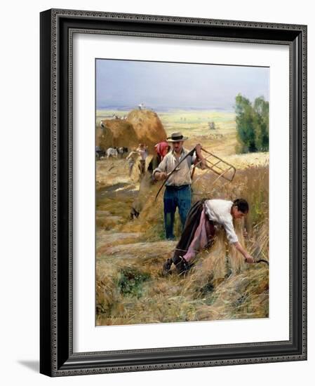 Harvesting-Julien Dupré-Framed Giclee Print
