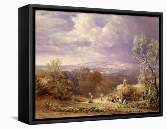 Harvesting-Samuel Palmer-Framed Premier Image Canvas