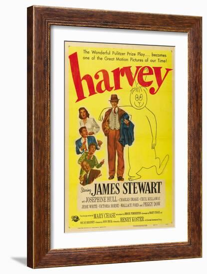 Harvey, 1950, Directed by Henry Koster-null-Framed Premium Giclee Print