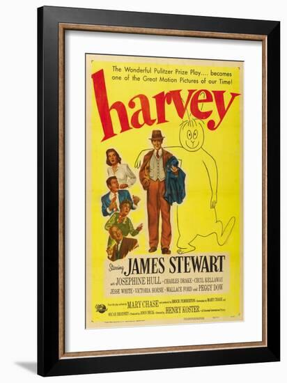 Harvey, 1950, Directed by Henry Koster-null-Framed Giclee Print