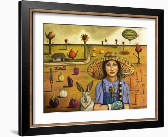 Harvey and the Excentric Farmer-Leah Saulnier-Framed Giclee Print