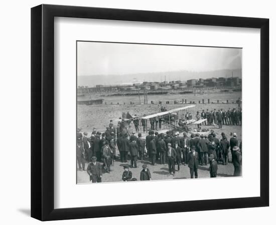 Harvey Crawford at Tacoma, 1912-Marvin Boland-Framed Giclee Print