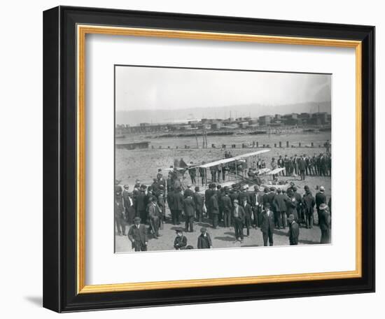 Harvey Crawford at Tacoma, 1912-Marvin Boland-Framed Giclee Print