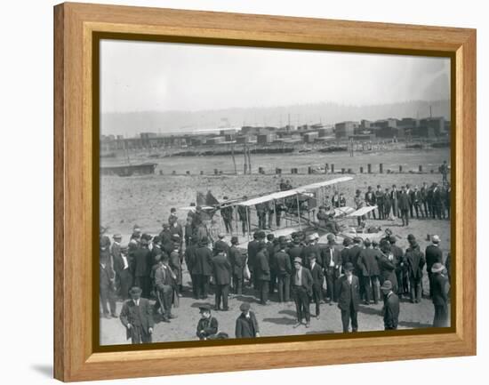 Harvey Crawford at Tacoma, 1912-Marvin Boland-Framed Premier Image Canvas