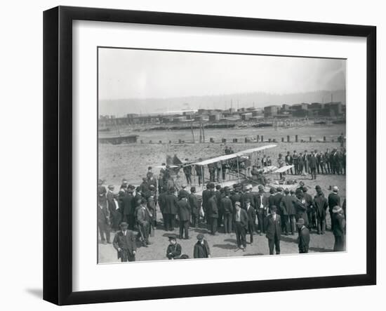 Harvey Crawford at Tacoma, 1912-Marvin Boland-Framed Giclee Print