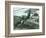 Harvey Crawford in Biplane, 1912-Marvin Boland-Framed Giclee Print