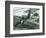 Harvey Crawford in Biplane, 1912-Marvin Boland-Framed Giclee Print