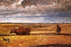 Buffalo Bones Plowed Under, 1930-Harvey Dunn-Premier Image Canvas