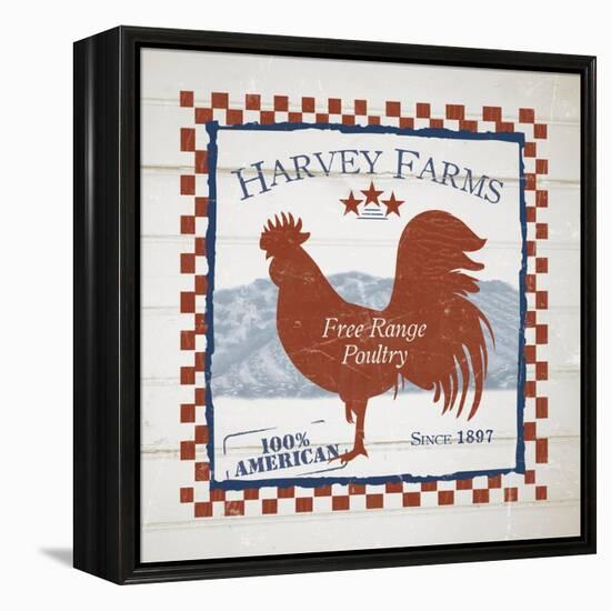 Harvey Farms Poultry-Diane Stimson-Framed Stretched Canvas