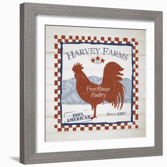 Harvey Farms Poultry-Diane Stimson-Framed Premium Giclee Print