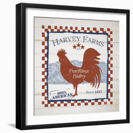 Harvey Farms Poultry-Diane Stimson-Framed Premium Giclee Print