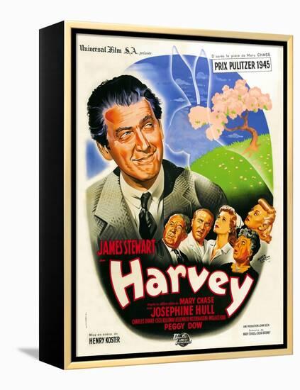 Harvey, French Poster Art, 1950-null-Framed Stretched Canvas