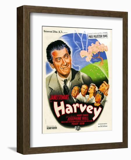 Harvey, French Poster Art, 1950-null-Framed Art Print