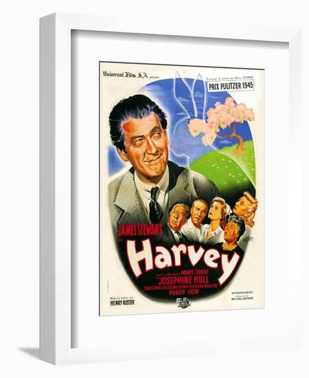Harvey, French Poster Art, 1950-null-Framed Art Print