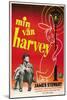 Harvey, James Stewart, Swedish Poster Art, 1950-null-Mounted Art Print