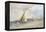 Harwich, from the Sea-Charles Bentley-Framed Premier Image Canvas
