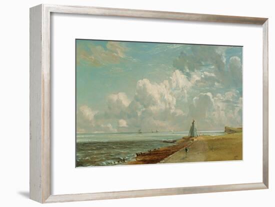Harwich, the Low Lighthouse and Beacon Hill, c.1820-John Constable-Framed Giclee Print
