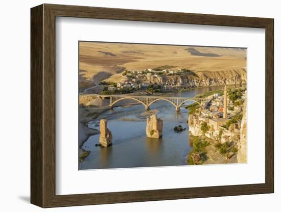 Hasankeyf on Tigris River, Mardin, Turkey-Ali Kabas-Framed Photographic Print