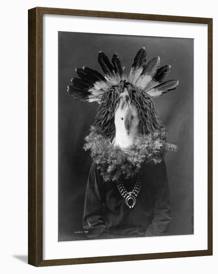 Haschogan - Navaho-Edward S^ Curtis-Framed Photographic Print