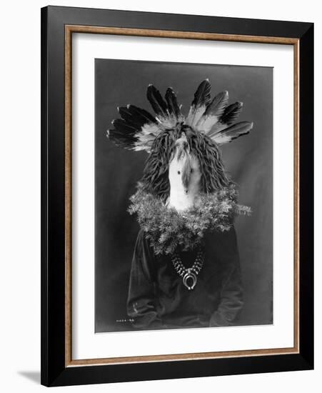 Haschogan - Navaho-Edward S^ Curtis-Framed Photographic Print